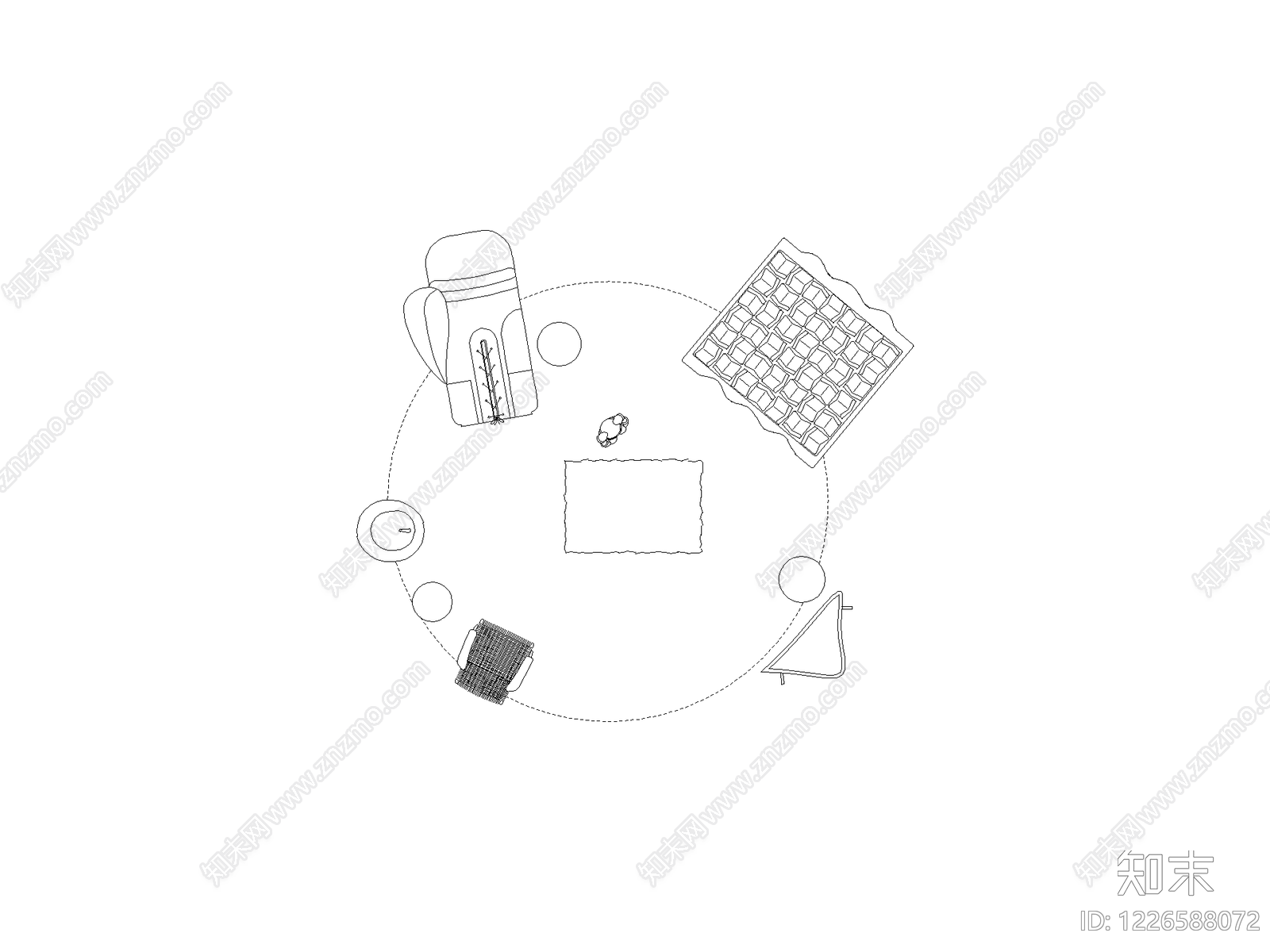 现代家装图库CAD图纸
