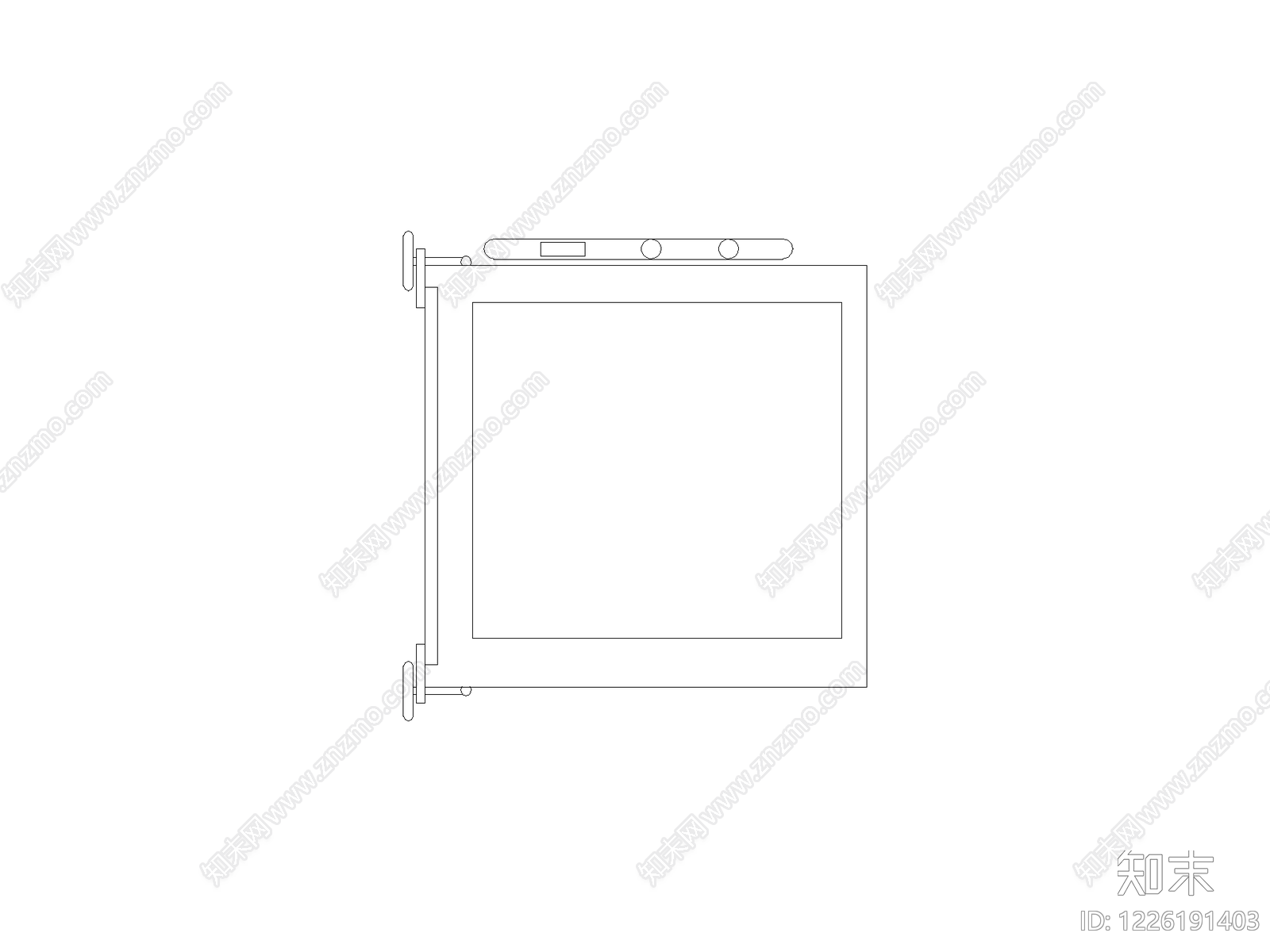 柜子cad施工图下载【ID:1226191403】