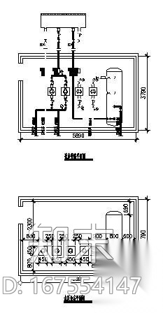 [郑州]某疗养院暖通空调施工设计图纸施工图下载【ID:167554147】