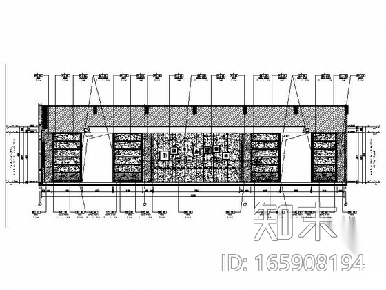 [辽宁]东北的第一家国际五星级酒店大堂室内装修施工图（...cad施工图下载【ID:165908194】