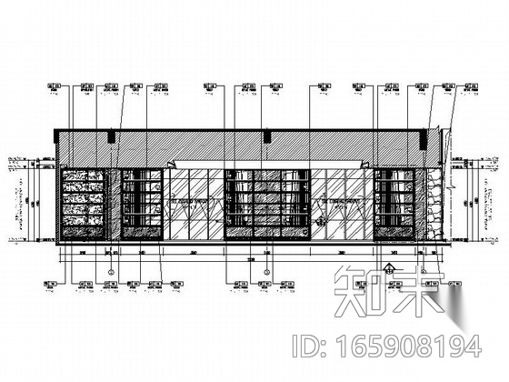 [辽宁]东北的第一家国际五星级酒店大堂室内装修施工图（...cad施工图下载【ID:165908194】