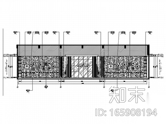 [辽宁]东北的第一家国际五星级酒店大堂室内装修施工图（...cad施工图下载【ID:165908194】