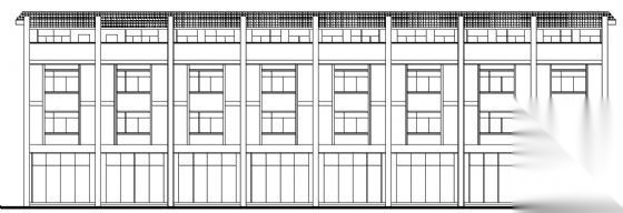 某四层商铺建筑扩初图cad施工图下载【ID:168112149】