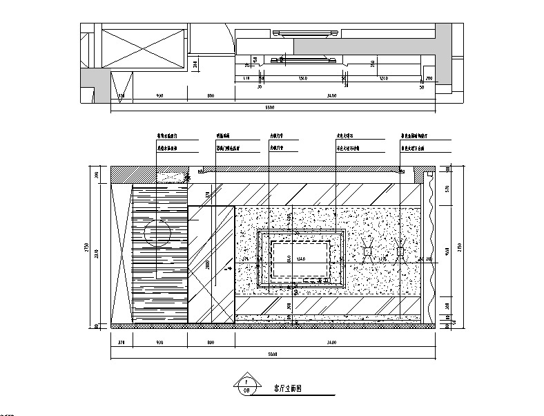 [江苏]现代奢华常熟四季花园公寓房设计施工图cad施工图下载【ID:160495143】