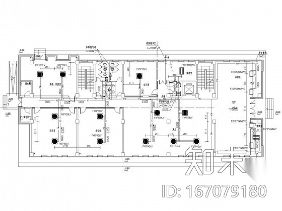 [云南]数据中心水暖专业全套设计施工图（动力机房施工图下载【ID:167079180】