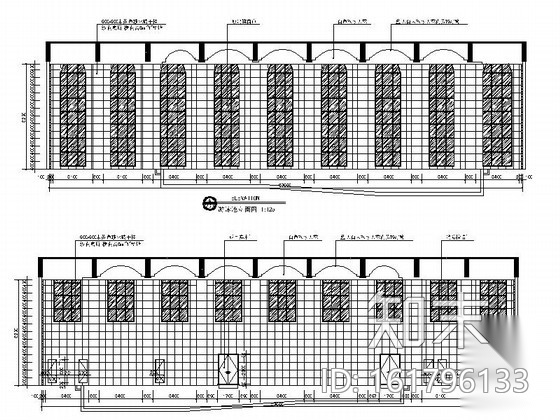[河南]高档奢华健身会所装修施工图cad施工图下载【ID:161796133】