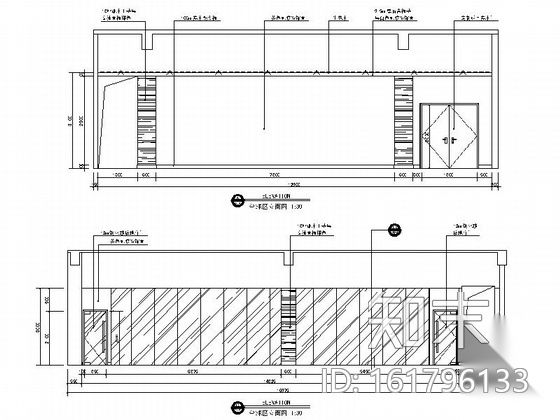 [河南]高档奢华健身会所装修施工图cad施工图下载【ID:161796133】