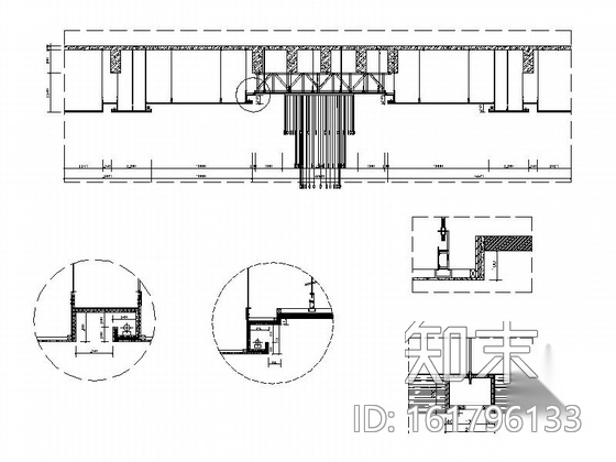 [河南]高档奢华健身会所装修施工图cad施工图下载【ID:161796133】