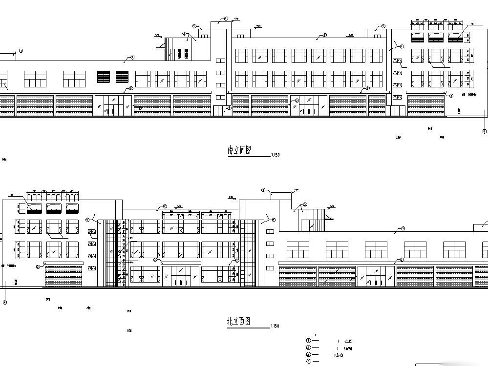 龙归商贸城建筑设计初设图CADcad施工图下载【ID:165930133】