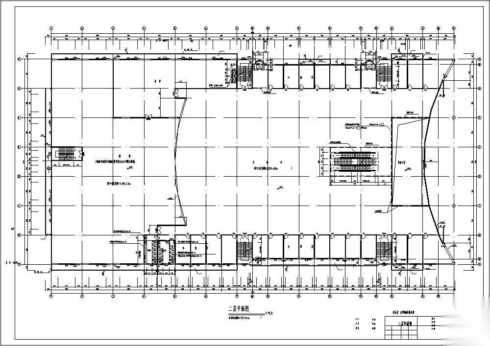 龙归商贸城建筑设计初设图CADcad施工图下载【ID:165930133】