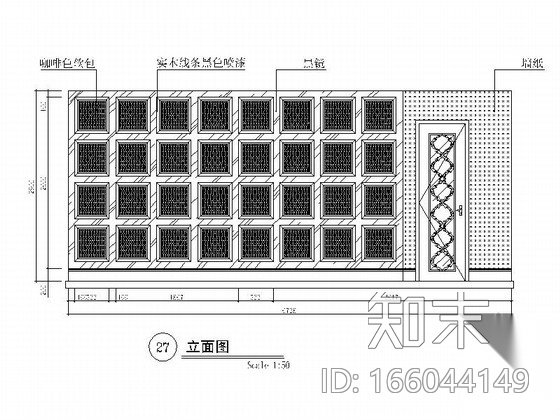 某欧式娱乐会所包房2装修图cad施工图下载【ID:166044149】