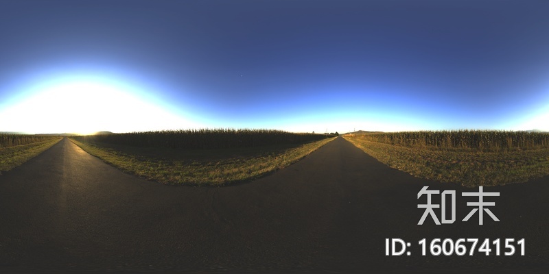室外公路HDR全景贴图贴图下载【ID:160674151】