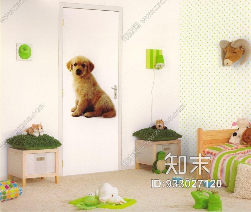 装饰画-童趣卡通贴图下载【ID:933027120】
