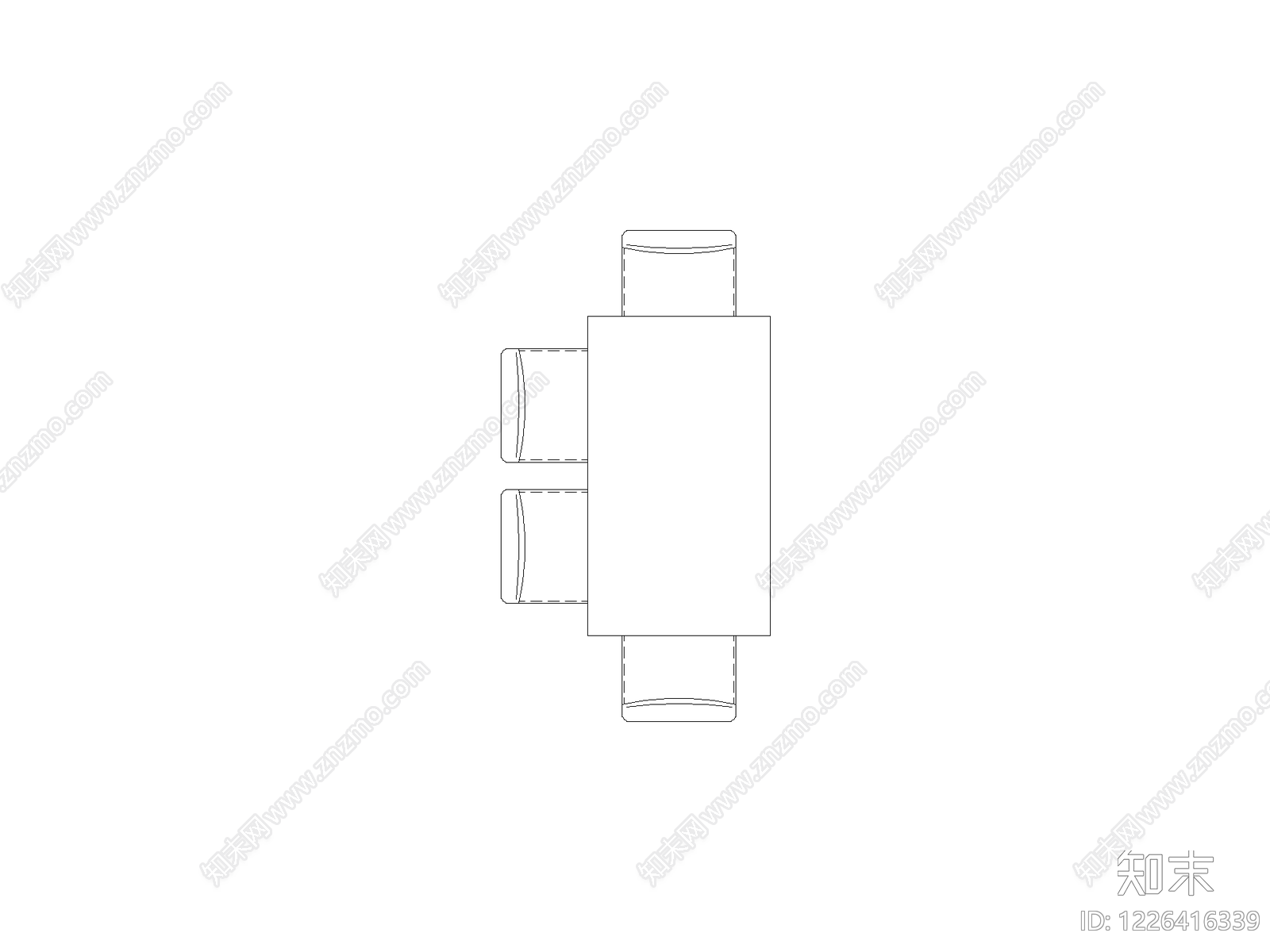 现代柜子CAD图纸