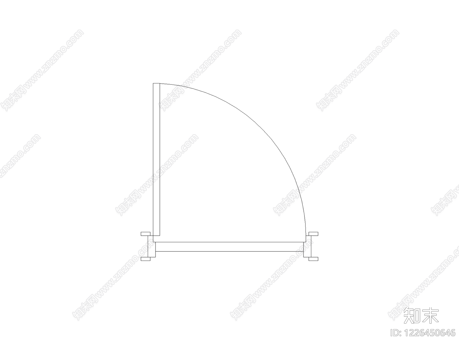 门cad施工图下载【ID:1226450646】