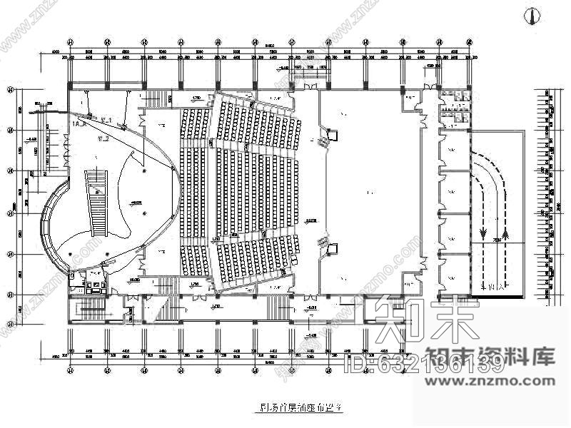 施工图江苏某高校音乐厅室内装饰施工图施工图下载【ID:632136139】