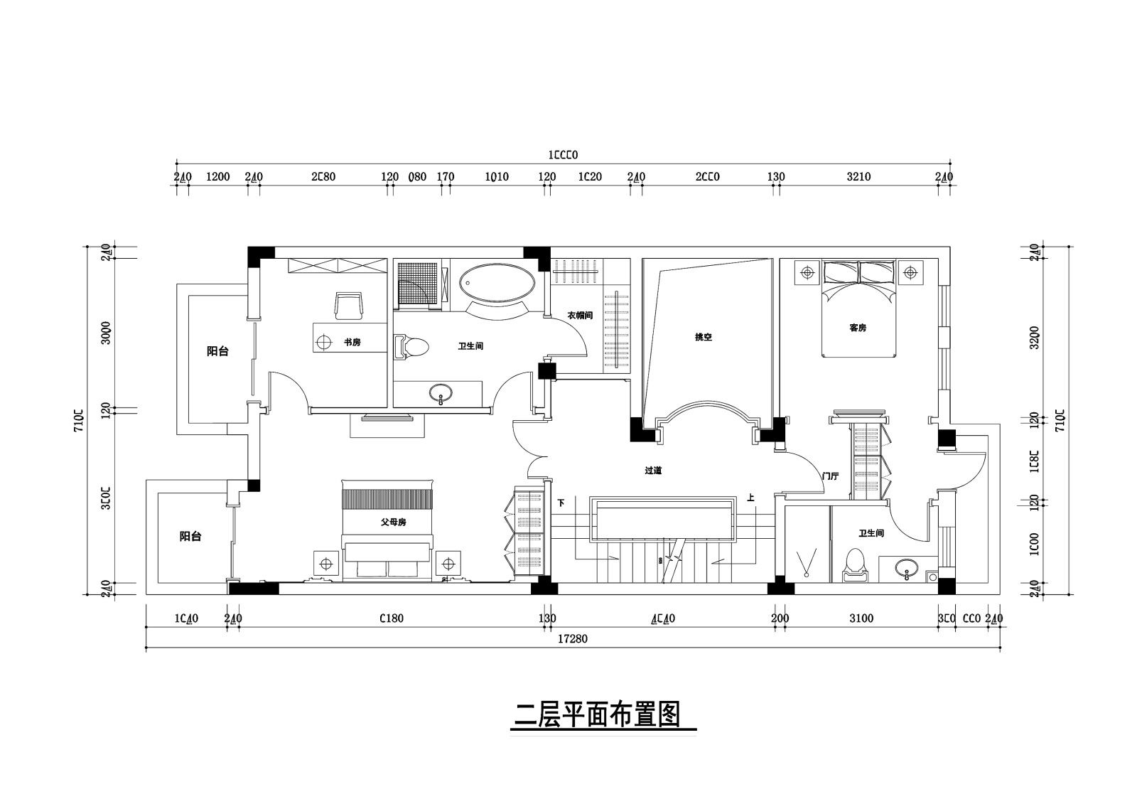 苏州怡景湾350平联体别墅装修施工图+效果图cad施工图下载【ID:160072120】