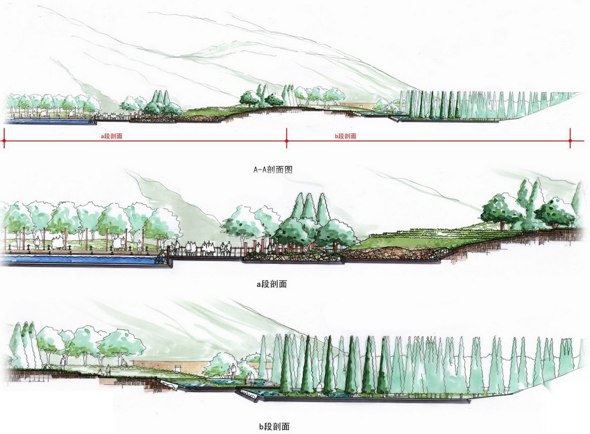 [湖北]纪念性旅游核心景区景观设计方案cad施工图下载【ID:161017176】