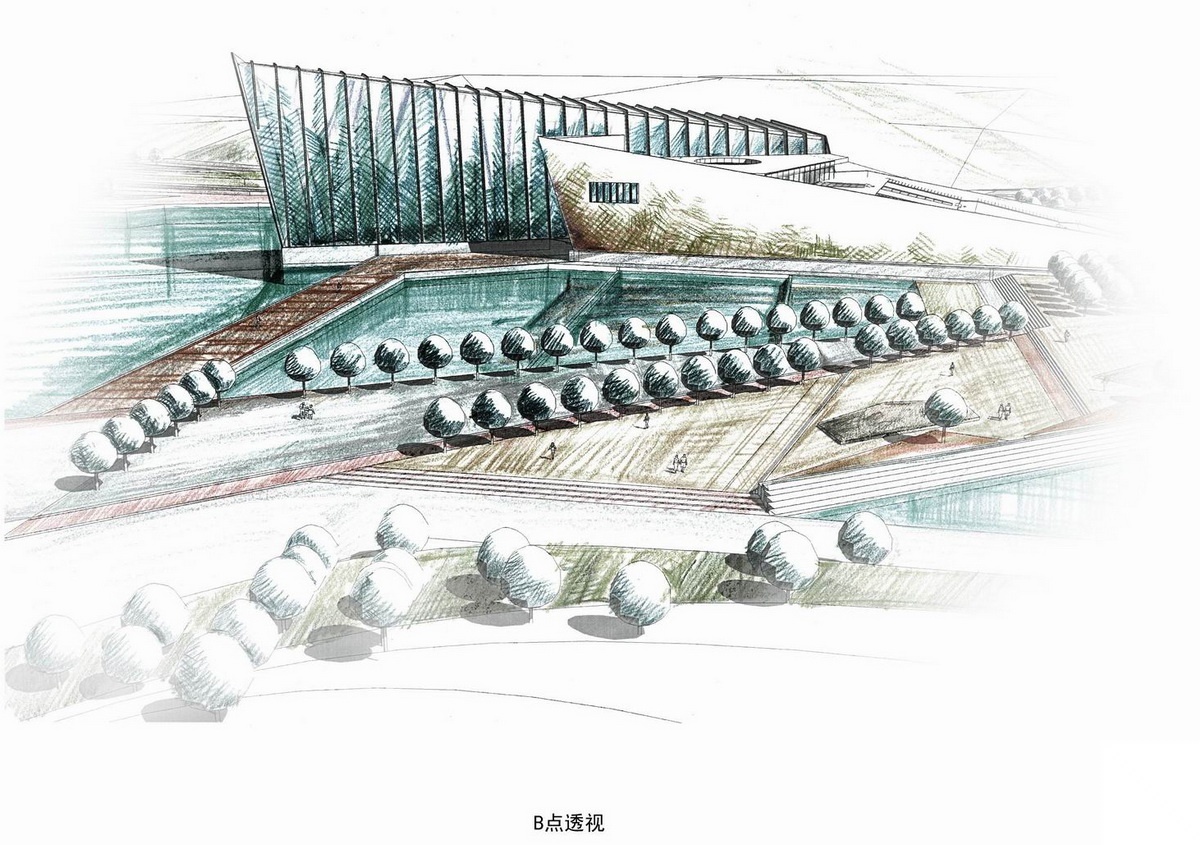 [湖北]纪念性旅游核心景区景观设计方案cad施工图下载【ID:161017176】