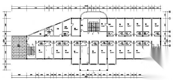 渡假村综合楼欧式建筑方案图cad施工图下载【ID:151521150】