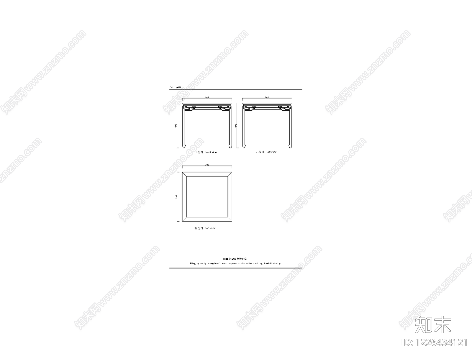 中国风模块集cad施工图下载【ID:1226434121】