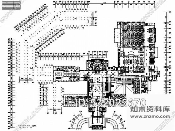 施工图云南精品奢华五星级商务酒店大堂室内装修施工图含效果施工图下载【ID:532025670】