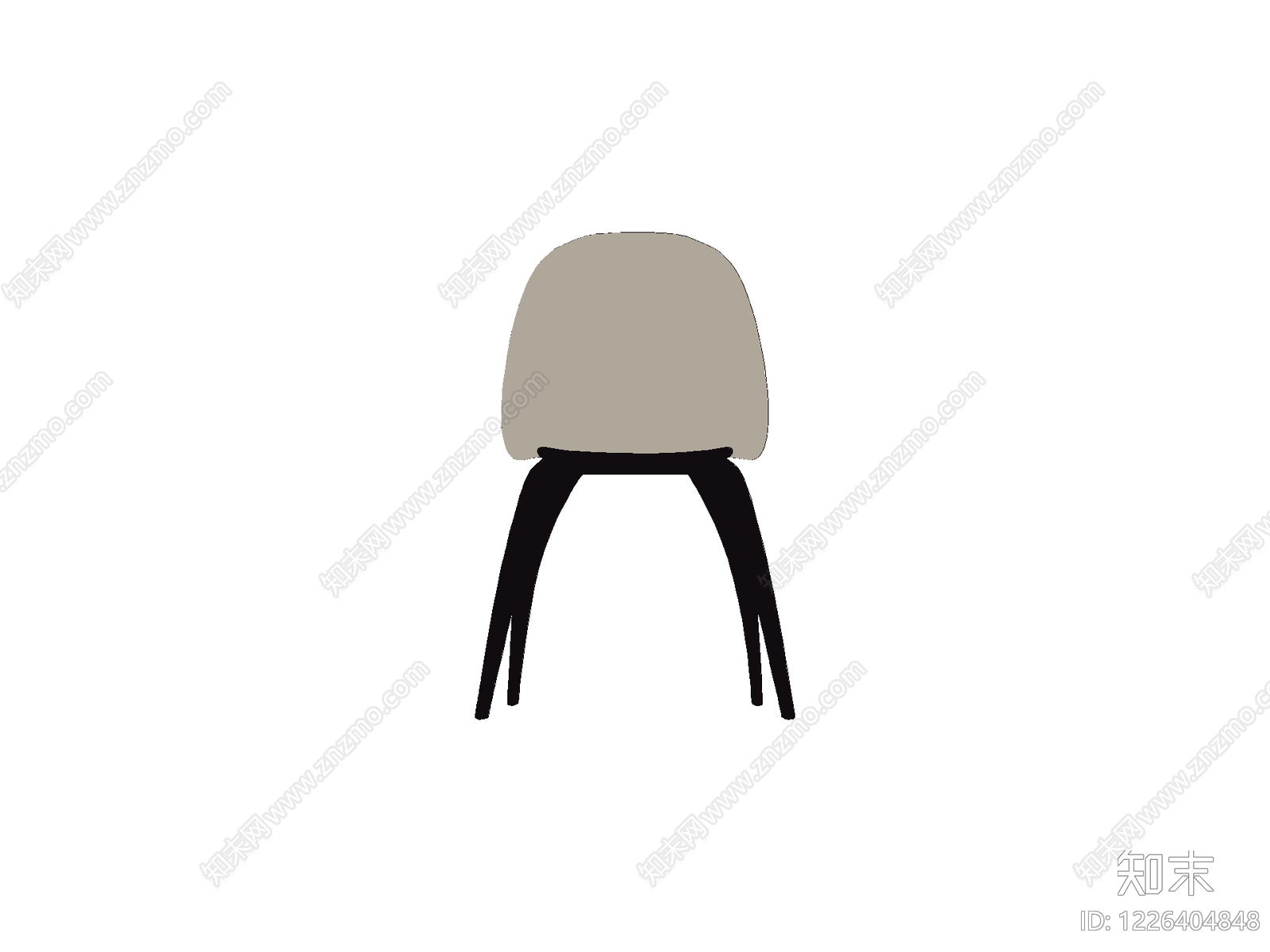 椅子cad施工图下载【ID:1226404848】