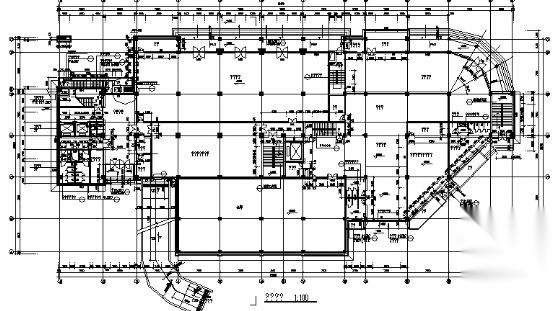 某十层银行办公楼建筑方案图cad施工图下载【ID:168114197】