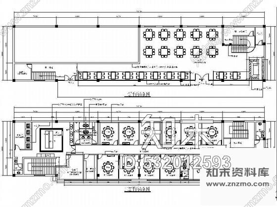 施工图某火锅店装修设计图施工图下载【ID:532012593】