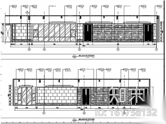 [苏州]现代风格党政机关社区服务及物业管理办公室室内设...cad施工图下载【ID:161758132】