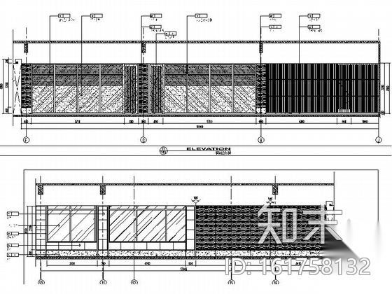 [苏州]现代风格党政机关社区服务及物业管理办公室室内设...cad施工图下载【ID:161758132】