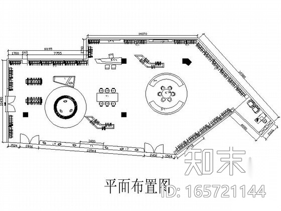 [毕业设计]某展厅装修施工图含效果图cad施工图下载【ID:165721144】