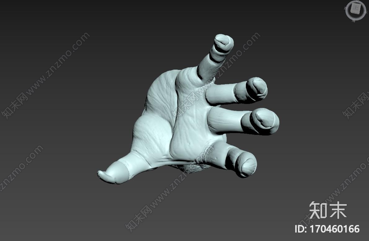 魔人的手3d打印模型下载【ID:170460166】