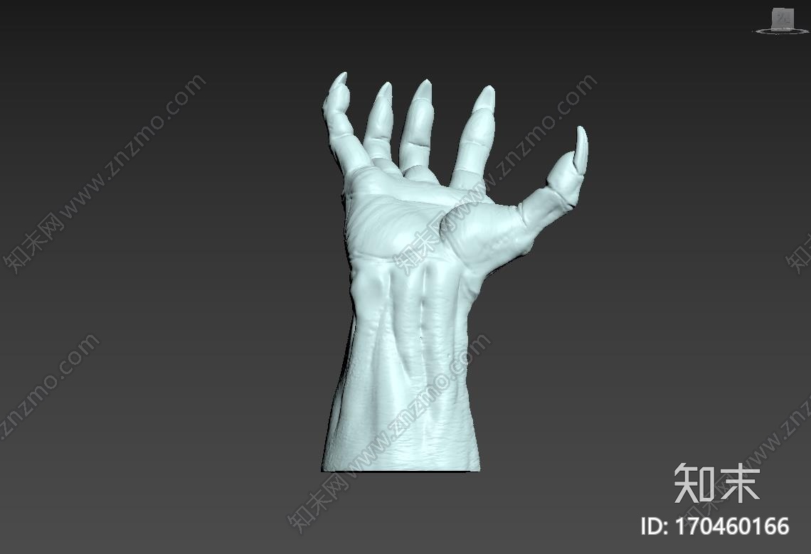魔人的手3d打印模型下载【ID:170460166】