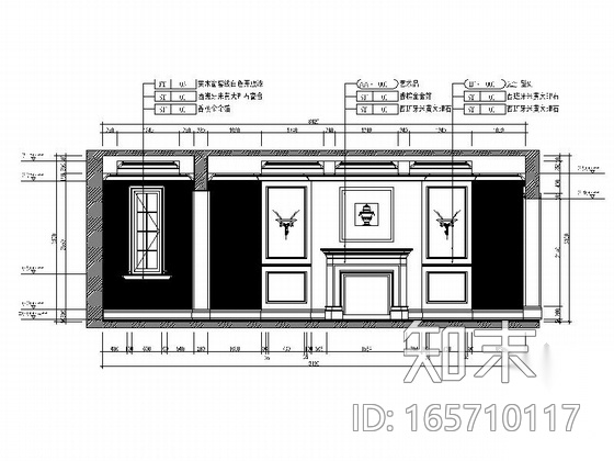 [杭州]大户型传统欧式低调奢华别墅室内施工图（含效果...施工图下载【ID:165710117】