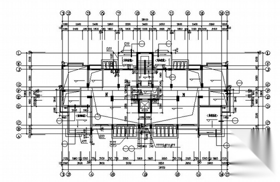 某十一层住宅楼建筑施工图cad施工图下载【ID:149845179】