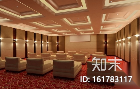 [内蒙]高级现代酒店洗浴中心室内装修施工图(含效果)cad施工图下载【ID:161783117】