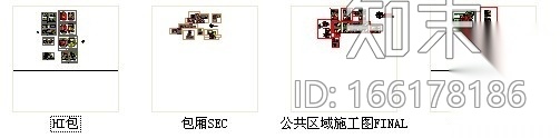 [江西]宜春某国际娱乐会所成套装修图cad施工图下载【ID:166178186】
