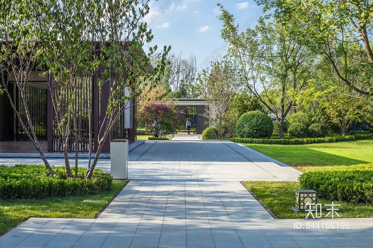 白天小区外景贴图下载【ID:944166196】