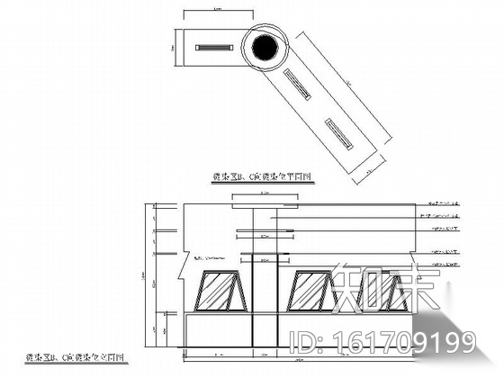 [广东]某时尚品牌美容美发沙龙室内装修施工图（含效果）施工图下载【ID:161709199】