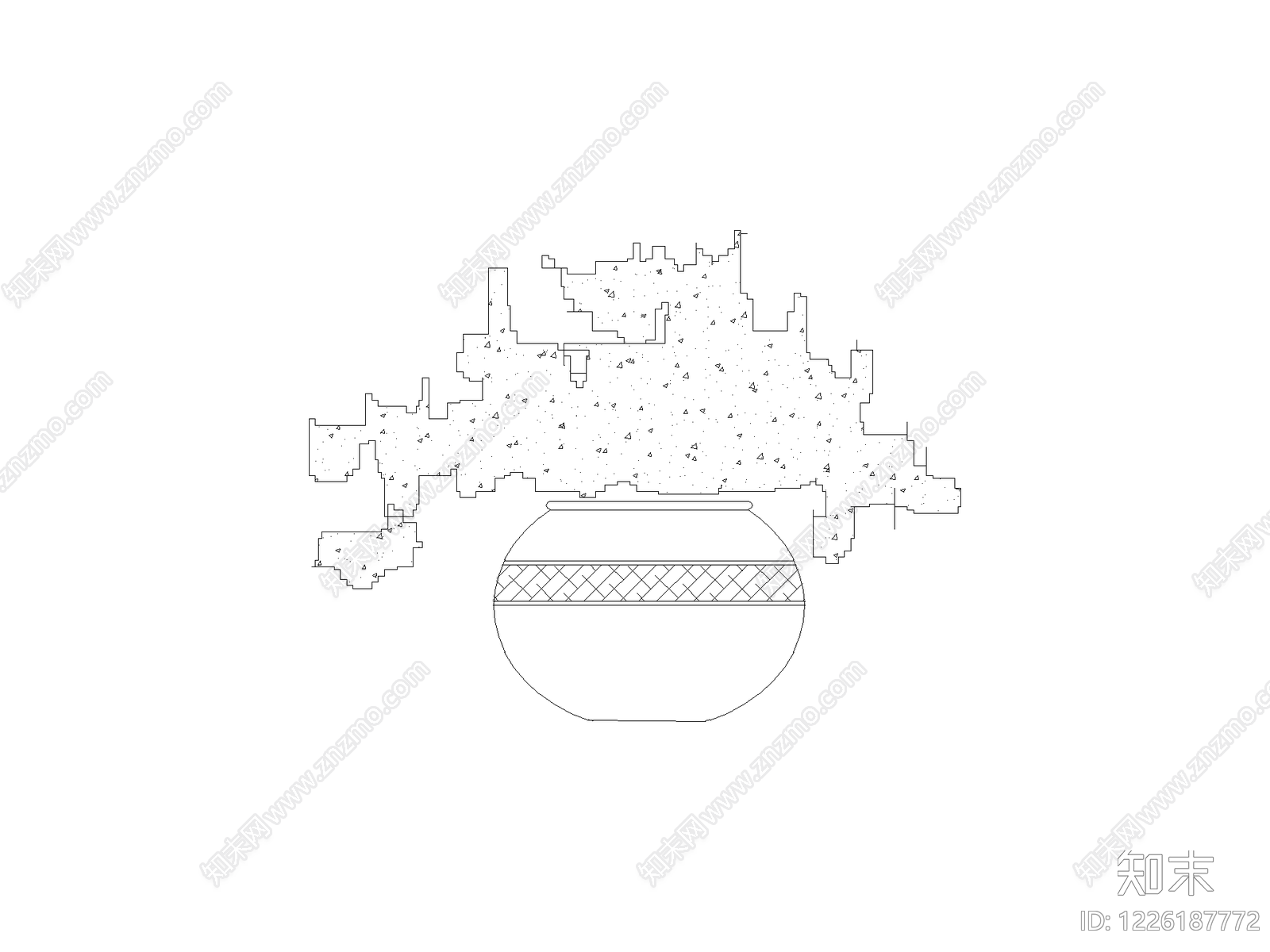 填充图案CAD图纸