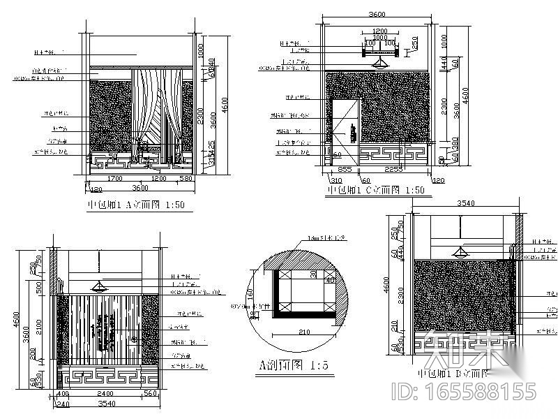 [学生作品]餐饮空间设计图施工图下载【ID:165588155】