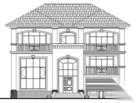 三层别墅建筑结构图施工图下载【ID:149905172】