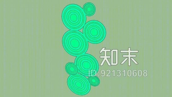 墙饰SU模型下载【ID:921310608】