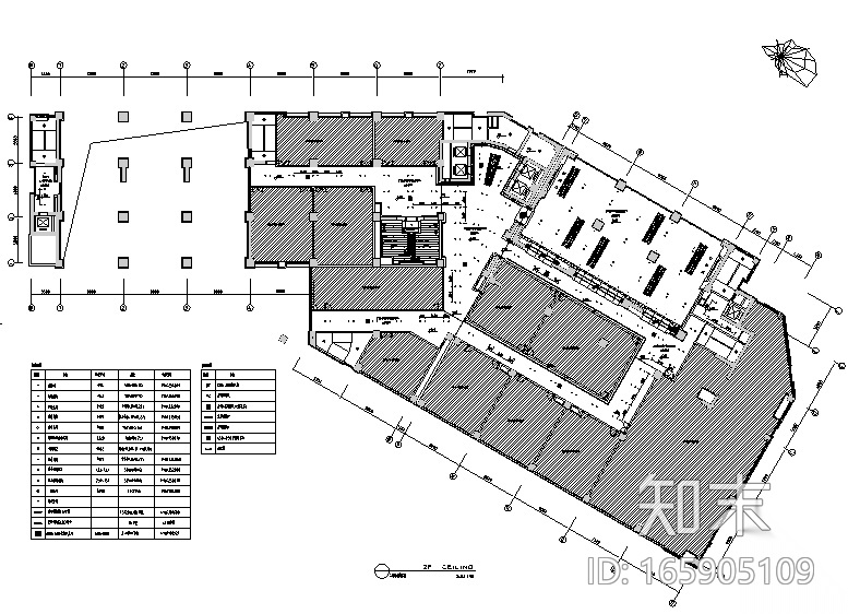 [江苏]国际商务城公寓酒店设计图（附效果图）cad施工图下载【ID:165905109】