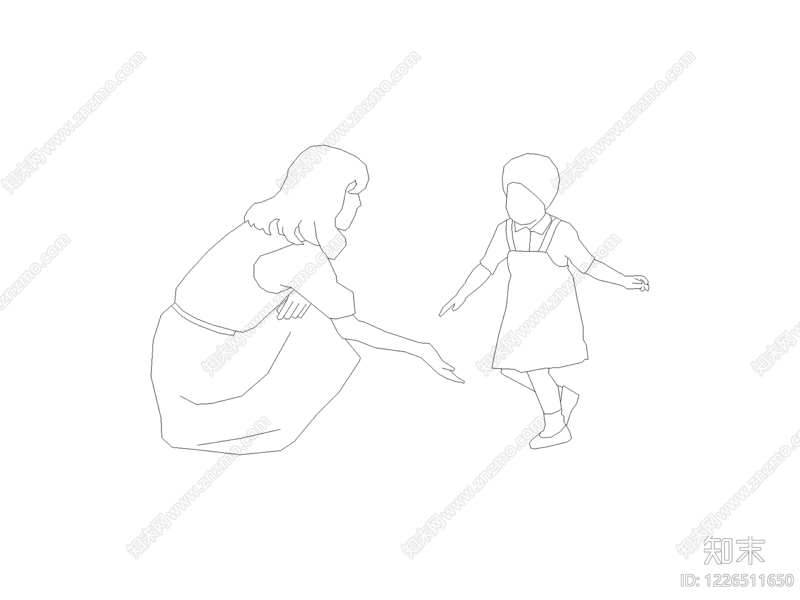 人物cad施工图下载【ID:1226511650】