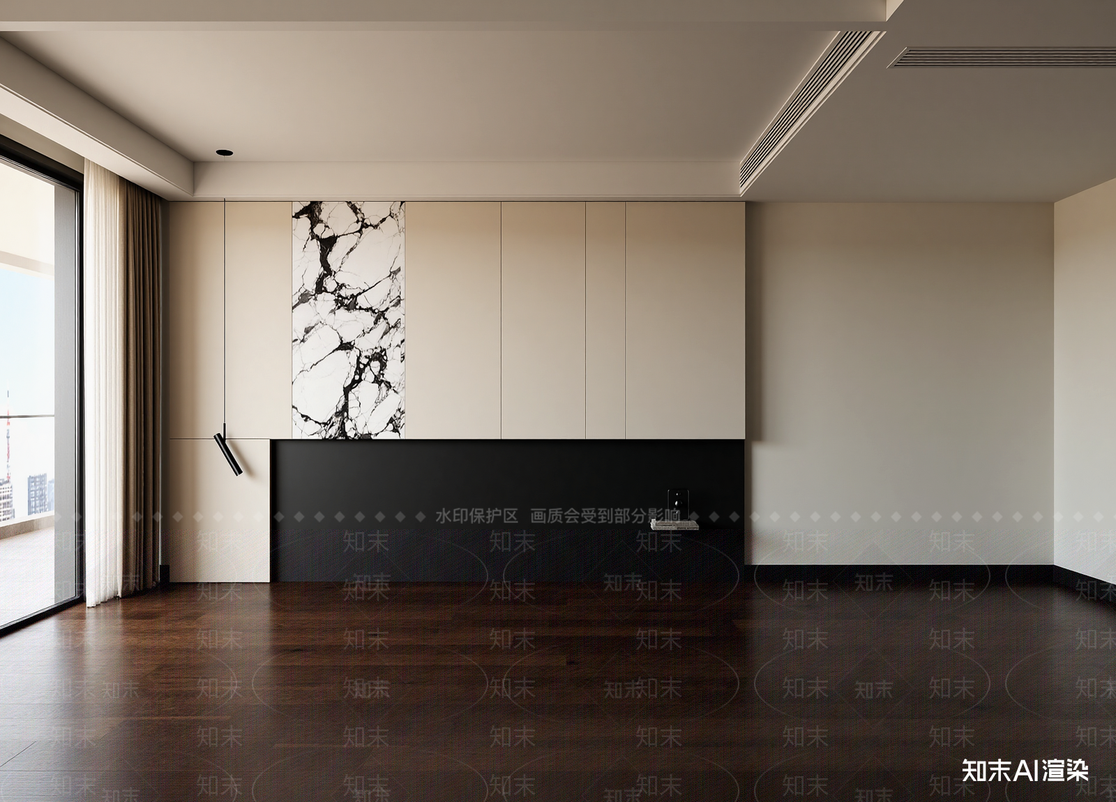 现代民宿客房3D模型下载【ID:1215019737】