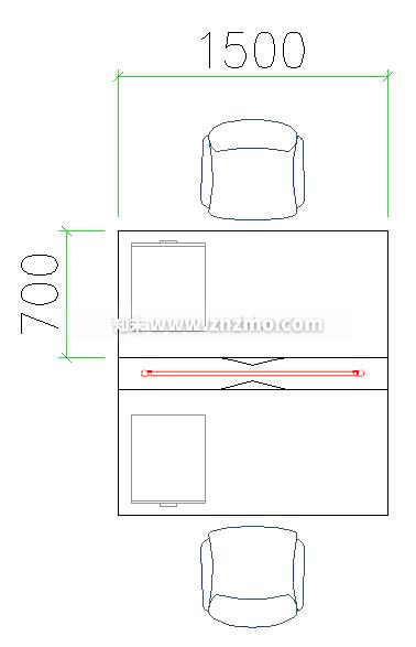 桌椅cad施工图下载【ID:180788107】