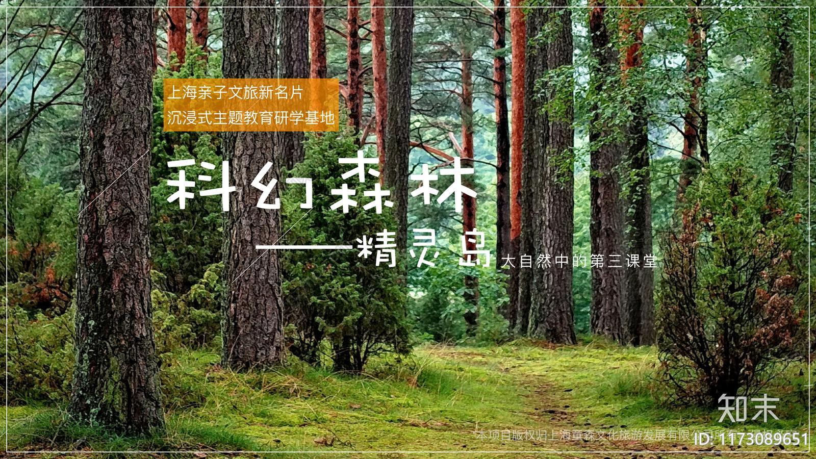 上海科幻森林精灵岛沉浸式亲子研学项目下载【ID:1173089651】