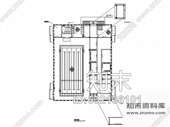 施工图广州绿色初级学校现代体育馆CAD装修施工图施工图下载【ID:632136101】